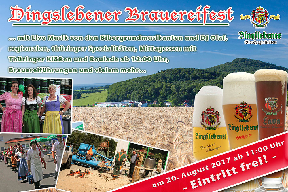 Dingslebener Brauereifest 2017